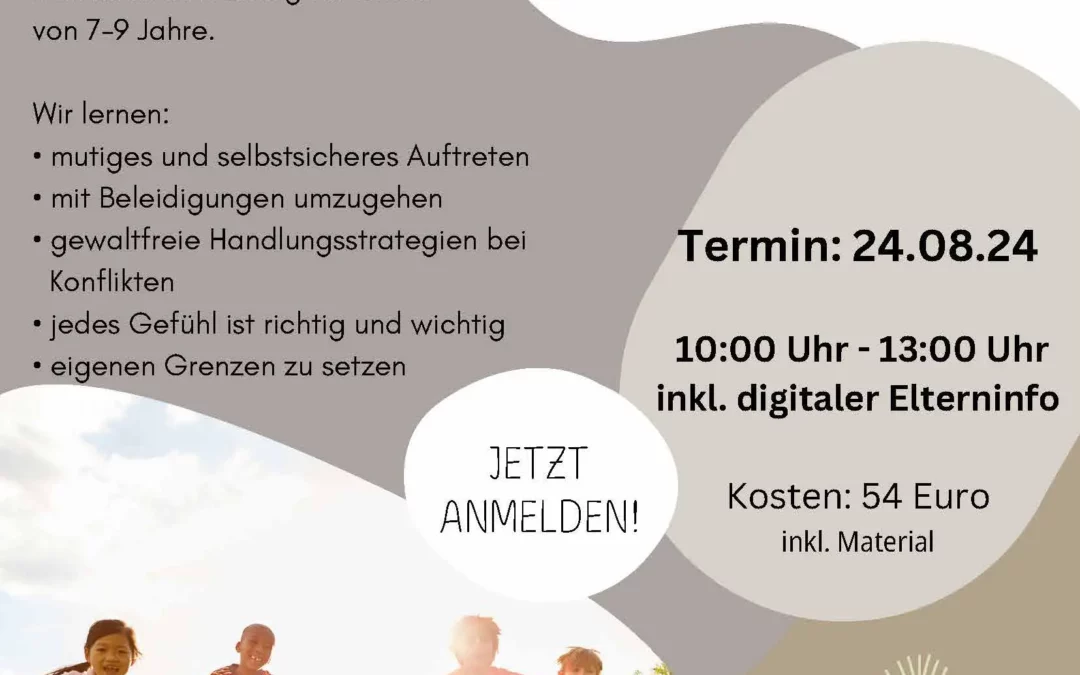 24.08. Resilienztraining 7-9 Jahre