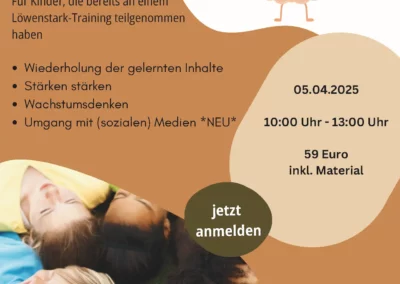 05.04.2025 Aufbaukurs für Kinder von 8-11 Jahre