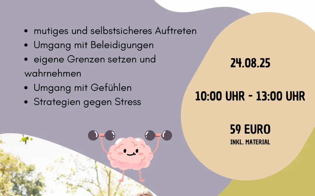 24.08.2025 RESILIENZTRAINING LÖWENSTARKKINDER 7 – 10 JAHRE