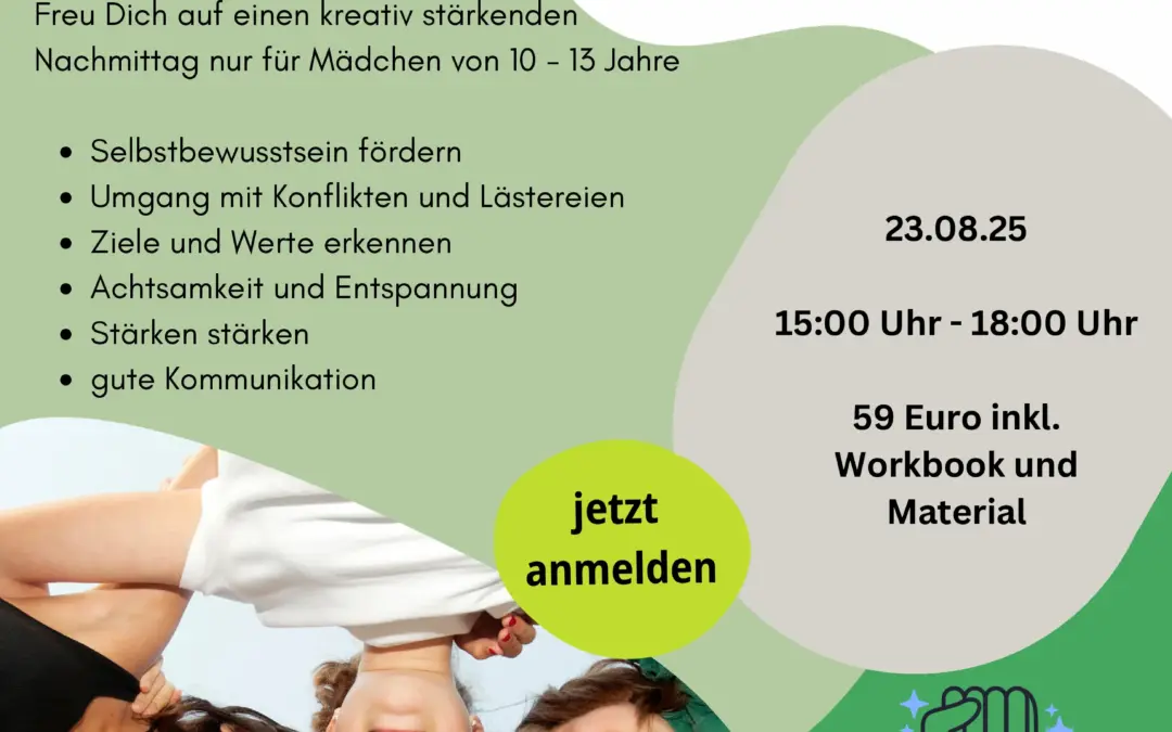 23.08.2025 GESTÄRKT IN DAS NEUE SCHULJAHR FÜR MÄDCHEN