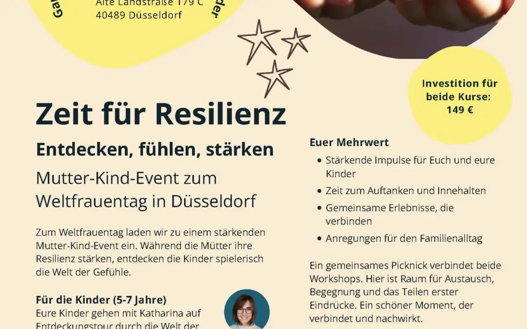 08.03.2026 Zeit für Resilienz – Entdecken, fühlen, stärken