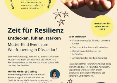 08.03.2026 Zeit für Resilienz – Entdecken, fühlen, stärken