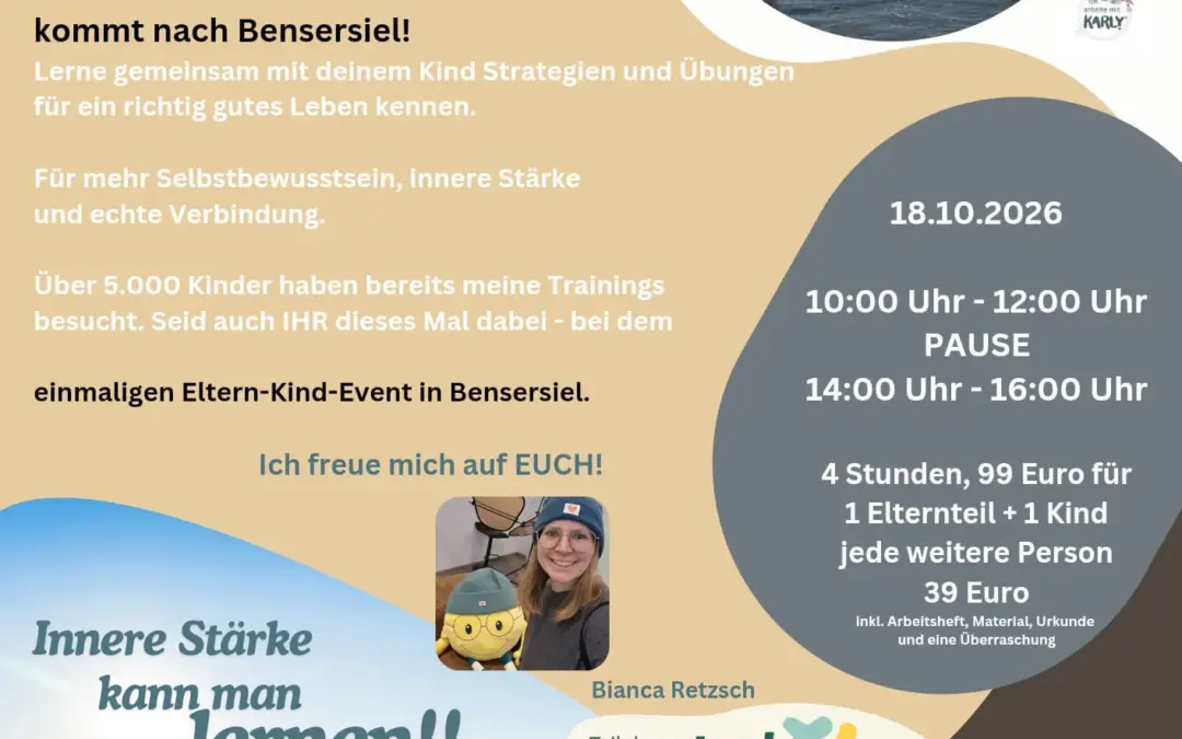 18.10.2026 Eltern-Kind-Event Bensersiel