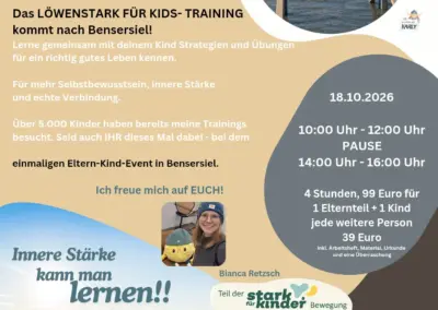 18.10.2026 Eltern-Kind-Event Bensersiel